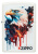Зажигалка ZIPPO Нарисованный орел с белым матовым покрытием | Painted Eagle Design White Matte, латунь/сталь, белая, матовая, 38x13x57 мм