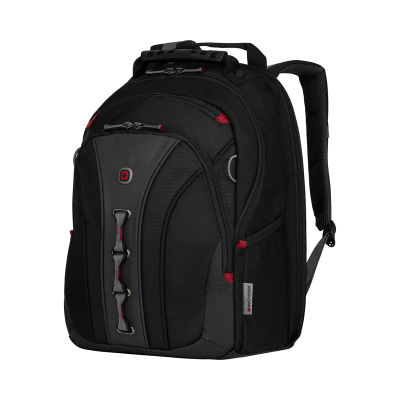 Рюкзак WENGER Legacy 16'', черный/серый, полиэстер/ПВХ, 35 x 25 x 45 см, 24 л