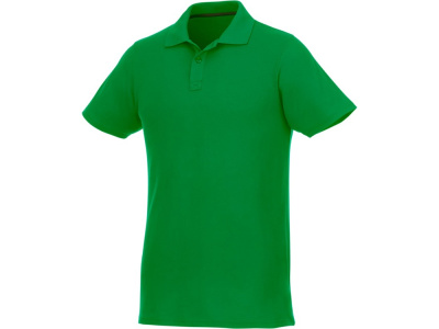 Мужское поло Helios с коротким рукавом, fern green , размер XS