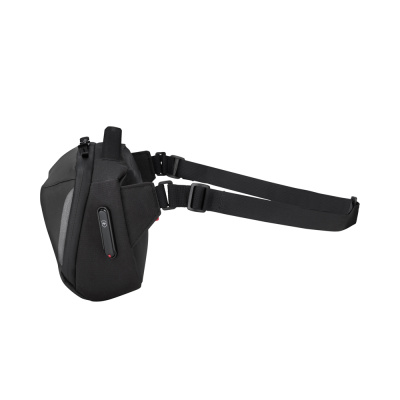Рюкзак с одним плечевым ремнём VICTORINOX Touring 2.0, черный, полиэстер 600D, 30x11x17 см, 8 л