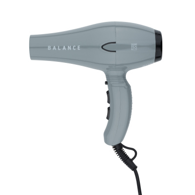 Фен DEWAL BEAUTY Balance Grey, серый, 2200 Вт, ионизация, 1 насадка