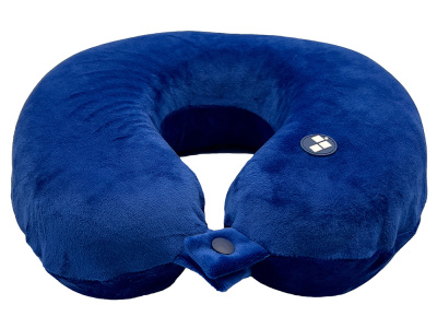 Подушка для путешествий с эффектом памяти Мемо Drowsy Royal Blue