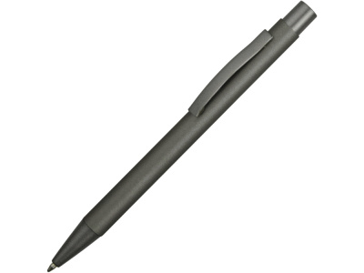 Ручка металлическая soft touch шариковая Tender, серый