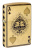Зажигалка ZIPPO Ace of Skulls Design с покрытием 540 Tumbled Brass, латунь/сталь, золотистая, 38x13x57 мм Зажигалка ZIPPO Ace of Skulls Design с покрытием 540 Tumbled Brass, латунь/сталь, золотистая, 38x13x57 мм