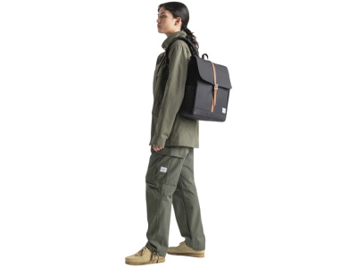 Herschel City рюкзак из переработанного материала объемом 16 л - Серый яркий