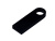 USB 2.0-флешка на 32 Гб с мини чипом и круглым отверстием, черный , размер 32ГБ USB 2.0-флешка на 32 Гб с мини чипом и круглым отверстием, черный , размер 32ГБ