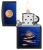 Зажигалка ZIPPO Закат луны с покрытием черный свет | Moon Sunset Black Light, латунь/сталь, чёрная, матовая, 38x13x57 мм Зажигалка ZIPPO Закат луны с покрытием черный свет | Moon Sunset Black Light, латунь/сталь, чёрная, матовая, 38x13x57 мм