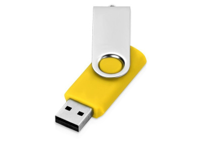 Флеш-карта USB 2.0 32 ГБ Квебек, желтый , размер 32ГБ
