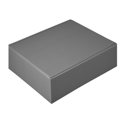 Коробка подарочная Колорит лайт МГК, размер XL, 23,5 х 30 х 10,5 см , серый , размер XL
