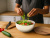 Салатник Bowl с бамбуковой крышкой, бежевый Салатник Bowl с бамбуковой крышкой, бежевый