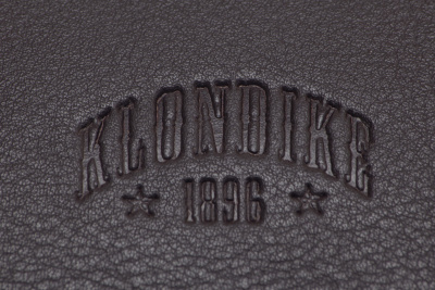Ключница KLONDIKE 1896 коллекция «ПРИИСК | CLAIM», натуральная кожа в коричневом цвете, 12 х 1,5 х 7,5 см