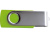 Флеш-карта USB 2.0 32 ГБ Квебек, зеленое яблоко , размер 32ГБ Флеш-карта USB 2.0 32 ГБ Квебек, зеленое яблоко , размер 32ГБ