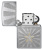 Зажигалка ZIPPO Звезда с покрытием матовый хром | Star Design Brushed Chrome, латунь/сталь, серебристая, 36x13x57 мм Зажигалка ZIPPO Звезда с покрытием матовый хром | Star Design Brushed Chrome, латунь/сталь, серебристая, 36x13x57 мм