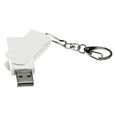 Флешка USB 2.0 Варуна на 4 ГБ, крапчатый белый , размер 4ГБ