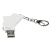 Флешка USB 2.0 Варуна на 4 ГБ, крапчатый белый , размер 4ГБ Флешка USB 2.0 Варуна на 4 ГБ, крапчатый белый , размер 4ГБ