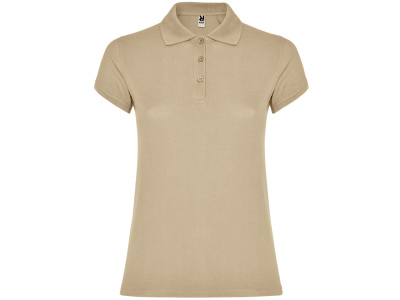 Рубашка-поло Star женская, песочный , размер S