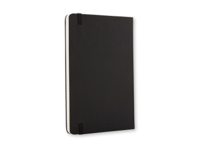 Записная книжка Moleskine Classic (в клетку) в твердой обложке, Large (13х21см), черный , размер A5