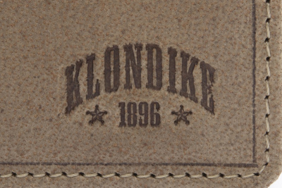 Бумажник KLONDIKE 1896 коллекция «ИСТОК | MAIN», натуральная кожа в коричневом цвете, 12 х 9 см