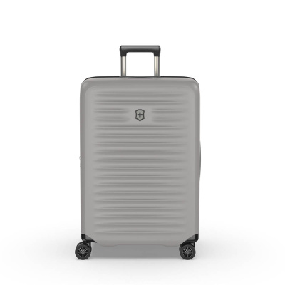 Чемодан VICTORINOX Airox Advanced, серо-белый матовый, 100% поликарбонат Makrolon, 46x29x69 см, 75 л