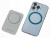 Магнитный беспроводной внешний аккумулятор MagnetIQ, 5000 mah, 10 W, серый Cool gray 7C Магнитный беспроводной внешний аккумулятор MagnetIQ, 5000 mah, 10 W, серый Cool gray 7C