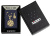 Зажигалка ZIPPO Lost in Space Design с покрытием Navy Matte, латунь/сталь, синяя, 38x13x57 мм