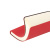 Ежедневник недатированный А5 с папкой для документов Вена, красный Ежедневник недатированный А5 с папкой для документов Вена, красный