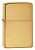 Зажигалка ZIPPO Armor™ с покрытием Brushed Brass, латунь/сталь, золотистая, матовая, 38x13x57 мм