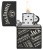 Зажигалка ZIPPO Jack Daniel's с покрытием Black Matte, латунь/сталь, разноцветная, 38x13x57 мм