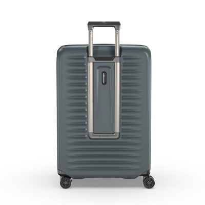 Чемодан VICTORINOX Airox Advanced, серо-синий матовый, 100% поликарбонат Makrolon, 50x32x75 см, 103