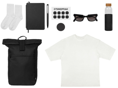 Welcome pack Welcome Aboard!, черный , размер XS-S