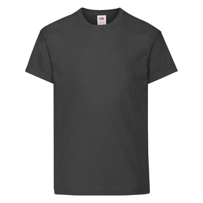 Футболка детская "Kids Original T", черный, 9-11 лет, 100% х/б,  145 г/м2