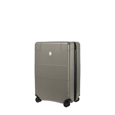 Чемодан VICTORINOX Lexicon, серый, 100% поликарбонат, 45x28x68 см, 73 л