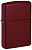 Зажигалка ZIPPO классическая с покрытием мерло | Classic Merlot, латунь/сталь, бордовая, глянцевая, 38x13x57 мм