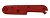 Задняя накладка для ножей VICTORINOX 91 мм, пластиковая, полупрозрачная красная