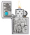 Зажигалка ZIPPO Волки с покрытием матовый хром | Wolf Design Brushed Chrome, латунь/сталь, серебристая, 38x13x57 мм Зажигалка ZIPPO Волки с покрытием матовый хром | Wolf Design Brushed Chrome, латунь/сталь, серебристая, 38x13x57 мм