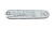 Передняя накладка для ножей VICTORINOX 91 мм, пластиковая, полупрозрачная серебристая