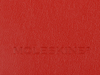 Записная книжка Moleskine Classic Soft (в линейку), Large (13х21см), красный , размер A5