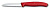 Нож для овощей VICTORINOX SwissClassic, лезвие 8 см с волнистой кромкой, красный