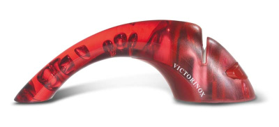 Точилка VICTORINOX для кухонных ножей, с 2 керамическими дисками, 205x55x65 мм, красная