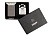 Подарочный набор ZIPPO: зажигалка Black Ice® и вставной блок для зажигалок для трубок, латунь/сталь