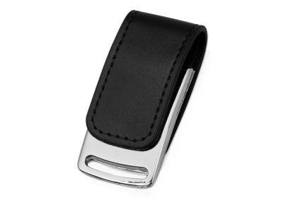 Флеш-карта USB 2.0 16 Gb с магнитным замком Vigo, черный/серебристый , размер 16ГБ