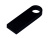 USB 2.0-флешка на 64 Гб с мини чипом и круглым отверстием, черный , размер 64ГБ USB 2.0-флешка на 64 Гб с мини чипом и круглым отверстием, черный , размер 64ГБ