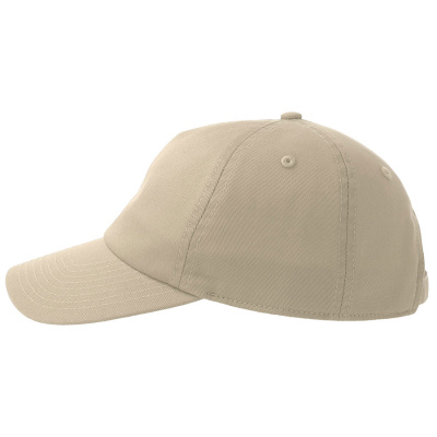 Бейсболка "DAD HAT-S FIVE", 5 клиньев, металлическая застежка, песочный, 100% хлопок, 270 г/м2