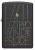Зажигалка ZIPPO Искусство линий с черным покрытием с кракелюром | Line Art Black Crackle™, латунь/сталь, чёрная, матовая, 38x13x57 мм Зажигалка ZIPPO Искусство линий с черным покрытием с кракелюром | Line Art Black Crackle™, латунь/сталь, чёрная, матовая, 38x13x57 мм