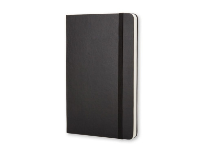 Записная книжка Moleskine Classic (нелинованный) в твердой обложке, Pocket (9x14см), черный , размер A6