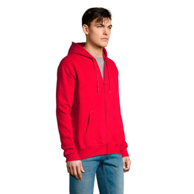 Толстовка "Seven Men", красный_XL, 50% хлопок, 50% полиэстер, 280м/г2
