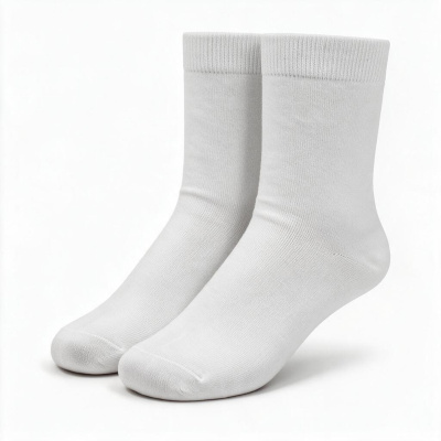 Носки Socks женские белые, р-м 25 , размер 36-39