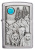 Зажигалка ZIPPO Волки с покрытием матовый хром | Wolf Design Brushed Chrome, латунь/сталь, серебристая, 38x13x57 мм Зажигалка ZIPPO Волки с покрытием матовый хром | Wolf Design Brushed Chrome, латунь/сталь, серебристая, 38x13x57 мм