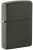 Зажигалка ZIPPO Classic с покрытием Green Matte, латунь/сталь, зелёная, матовая, 38x13x57 мм Зажигалка ZIPPO Classic с покрытием Green Matte, латунь/сталь, зелёная, матовая, 38x13x57 мм