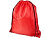 Рюкзак со шнурком Oriole из переработанного ПЭТ, красный